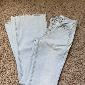PacSun Sky Blue Wide Leg Jeans